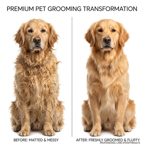 Pawora 7-Piece Professional Grooming Kit - Veterinary-Approved Cats & Dogs
